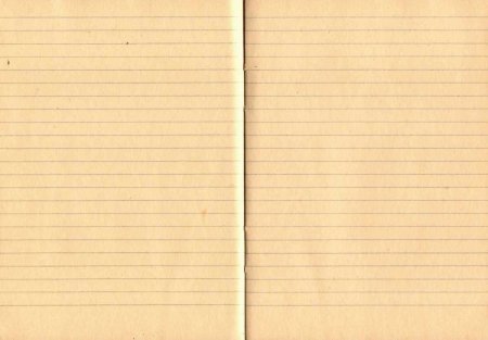 Лист бумаги в линеечку