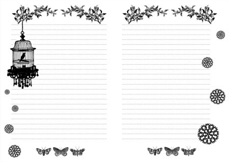 Странички для блокнота