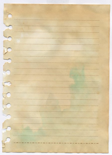 Лист бумаги старый