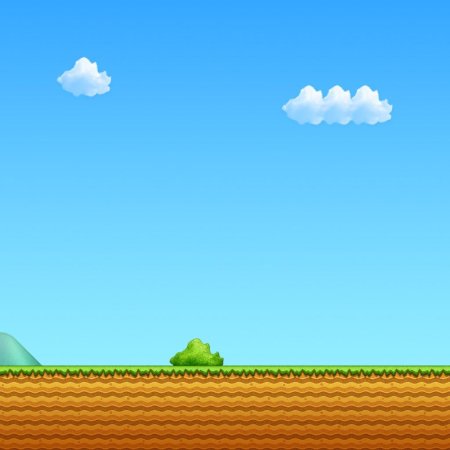 Супер Марио БРОС задний фон