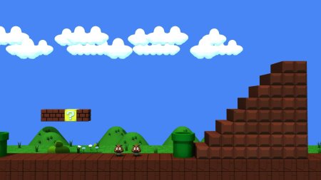 Супер Марио БРОС уровень 1-1