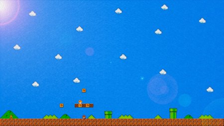 Фон из игры марио