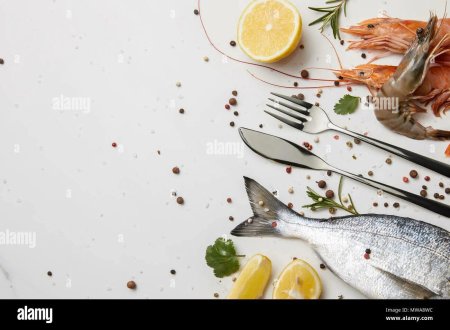 Морепродукты фон