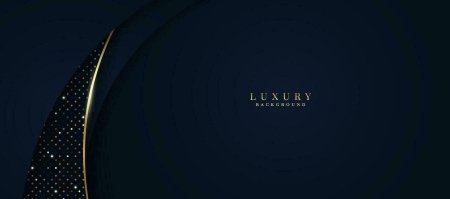 Черный фон с золотом