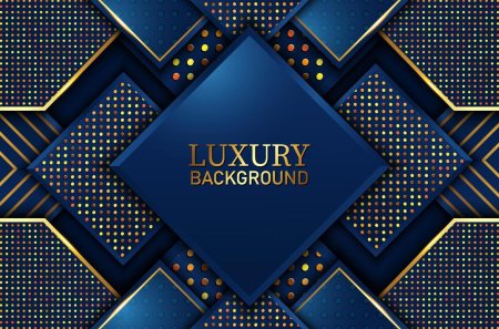 Luxury background blue