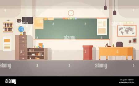 Интерьер классной комнаты в школе
