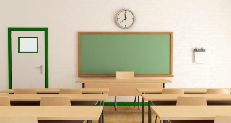 Пустой школьный класс
