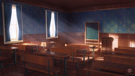 DDLC Classroom фон