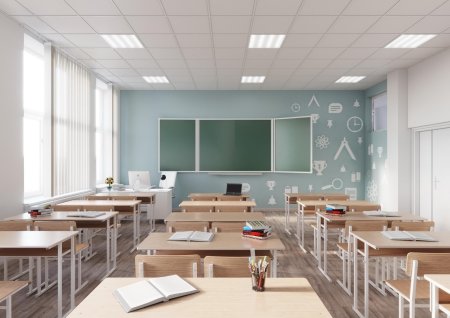 Интерьер школьного класса