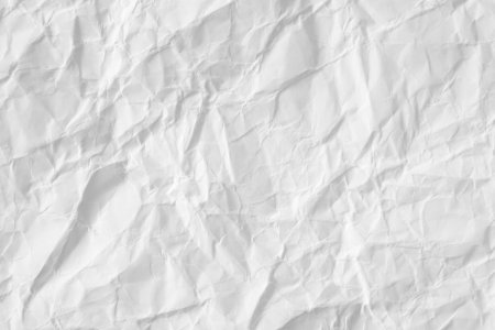 Белая мятая бумага