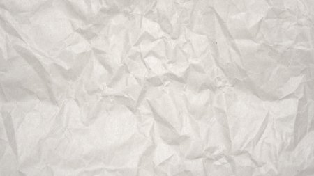 Белая мятая бумага