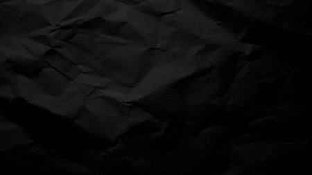 Черная мятая бумага