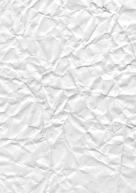 Мятая бумага белая
