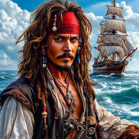 Капитан джек воробей джонни депп