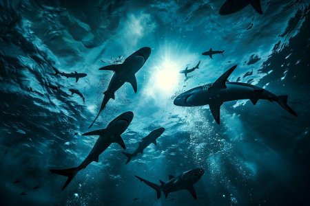 Подводный мир акулы