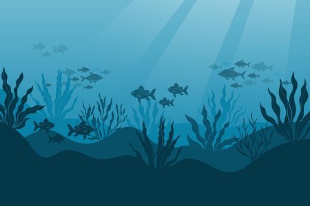 Векторное Морское дно