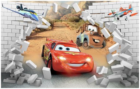 Фотообои молния Маккуин