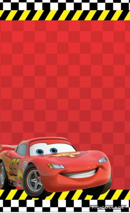 Пригласительные в стиле Тачки