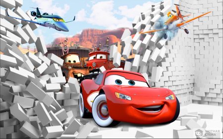 Фотообои молния Маккуин