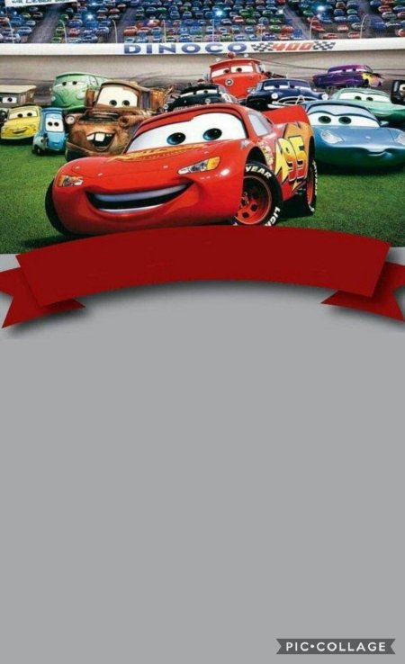 Пригласительные в стиле Тачки