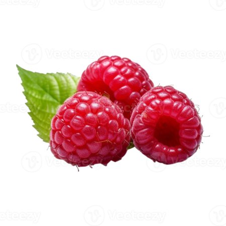 Малина без фона