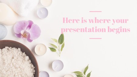 Фон для рекламы массажа