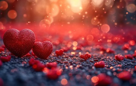 Сердечки любви