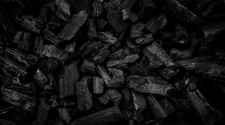 Черный древесный уголь