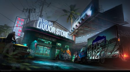 Фон ГТА 5 гетто