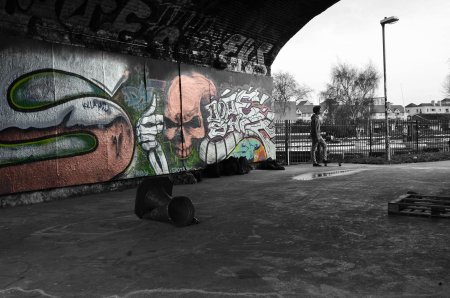 Скейт парк США гетто