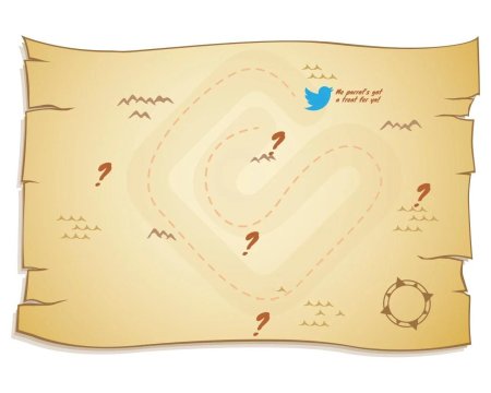 Карта сокровищ для детей