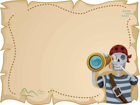 Рамка пираты