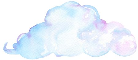 Облака акварель