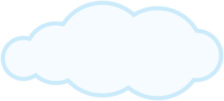 Облачка на прозрачном фоне