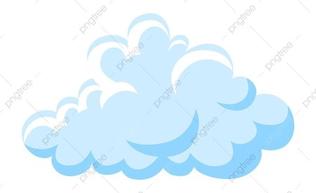 Облако мультяшное