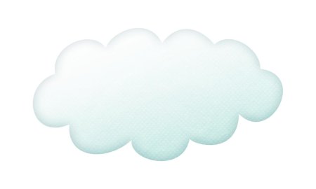 Облачка на прозрачном фоне