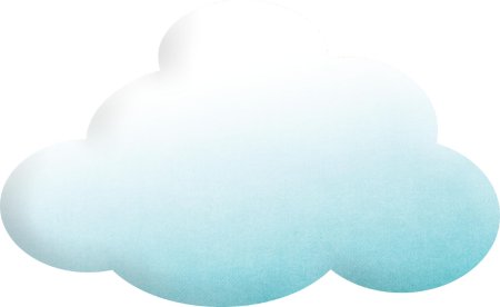 Облака на прозрачном фоне для детей
