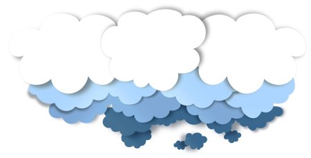 Облако картинка на прозрачном фоне