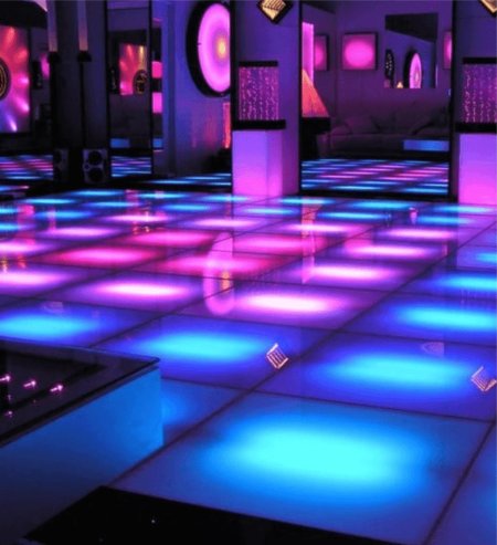 Неоновый танцпол