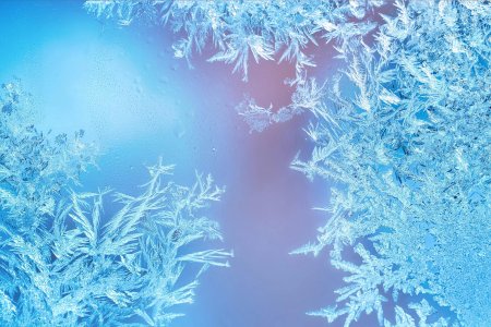 Узоры морозные