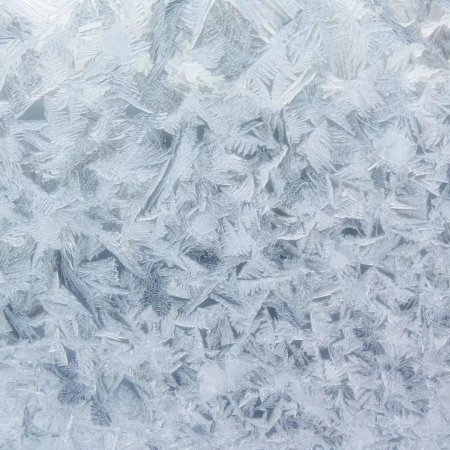 Лед на стекле текстура