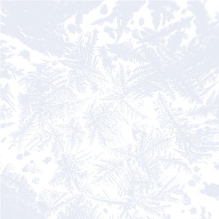 Морозные узоры на белом фоне
