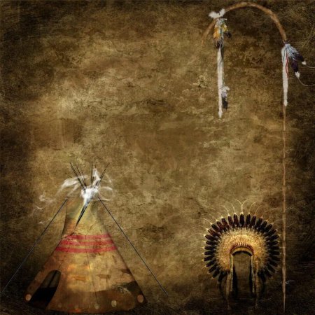 Головной убор индейца