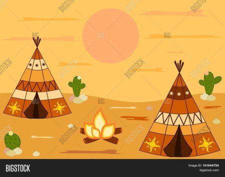 Вигвам индейцев