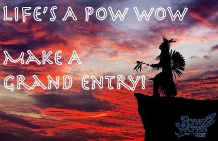 Индеец на закате