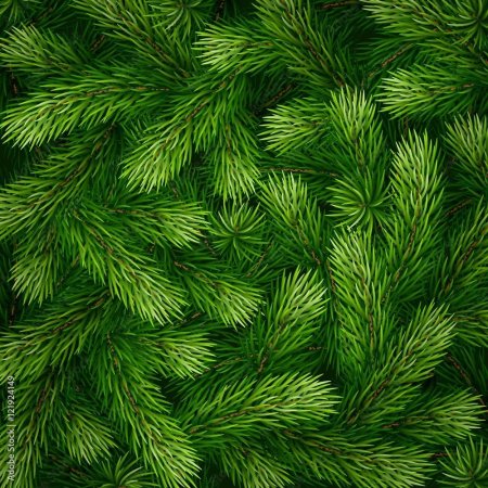 Паттерн еловые ветки