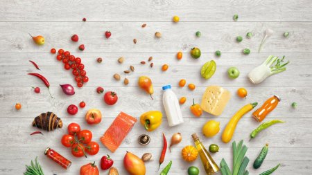 Фон продукты питания