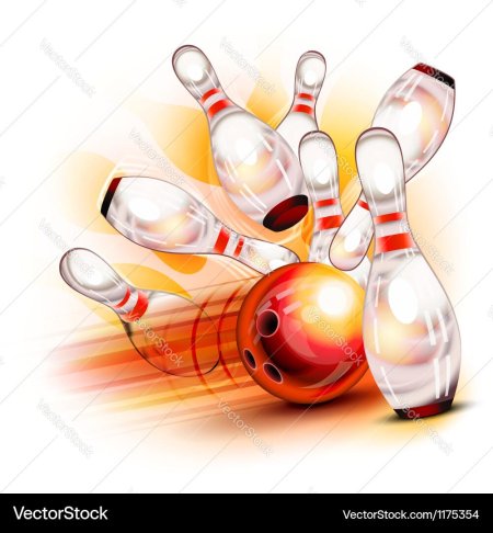 Боулинг рисунок