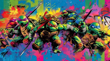 Teenage mutant ninja cowabunga collection