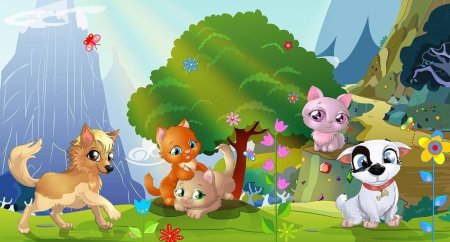 Мультяшные животные